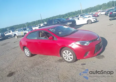2016 Toyota Corolla Le from USA, damaged, VIN 2T1BURHEXGC730919